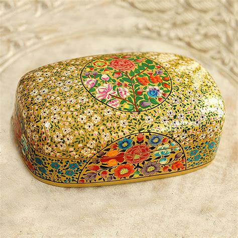 Kashmir Paper Mache Box 